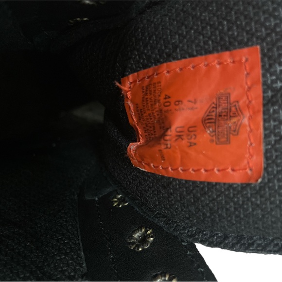 Harley Davidson boots- EUC- Men’s Size 7.5 or Women’s Size 9. - Picture 4 of 4